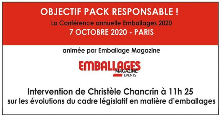Conférence annuelle des Emballages 2020