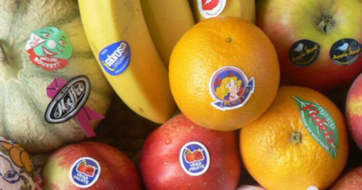 Fin des étiquettes non compostables sur les fruits et légumes